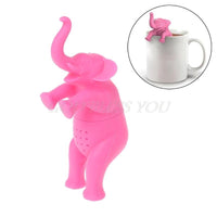 Silicone Elephant Tea Leaf Strainer and filter - sparklingselections