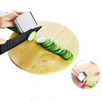 Stainless Steel Vegetable Cutter with Finger Protector - sparklingselections