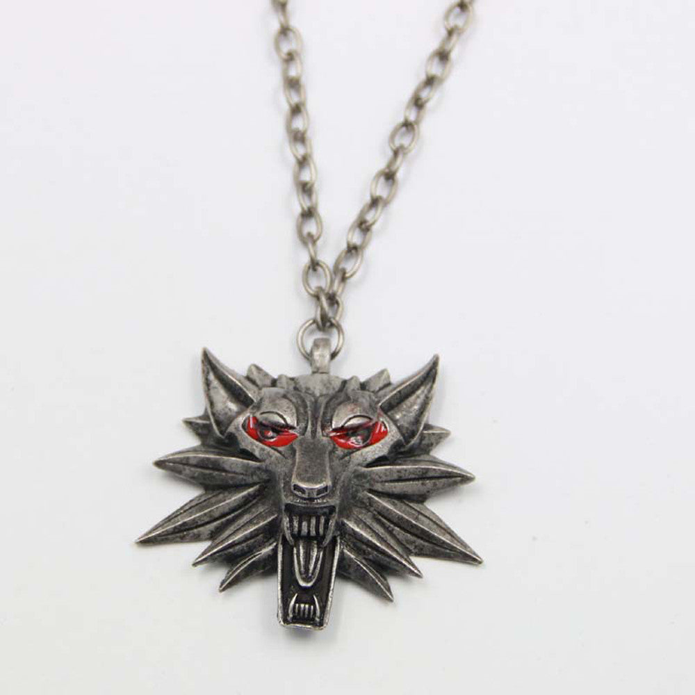 Wolf head Pendant Necklace – sparklingselections