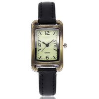 New Mini Design Ultra Thin Leather Strap Bracelet Watch - sparklingselections