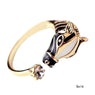 New Fashion Zebra Horse Head Adjustable Finger Ring