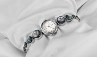 New Women Bracelet Small Dial Abalone Shell Watch - sparklingselections