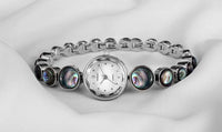 New Women Bracelet Small Dial Abalone Shell Watch - sparklingselections