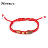 New Chinese Style Handmade Red Rope Fishes Charm Bracelets