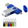 New 64 GB OTG Shape Swivel External USB 2.0 Pen drive