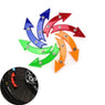New high grade Bike Bicycle Wheel Spoke Reflective Arrow light lamp