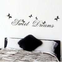 Sweet Dream Quotes Wall Stickers - sparklingselections