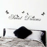 Sweet Dream Quotes Wall Stickers