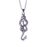 Antique silver Nagini Voldemort Horcrux Unisex Pendant