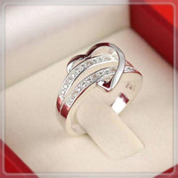 Heart Lover's Couple Rings For Women - sparklingselections