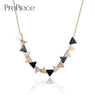 New Unique Triangle Shaped Alloy Pendant Necklace