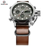 new Luxury Brand Leather strap Men wrist Watches