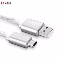 USB-C Nylon Line Fast Charging Cable For android mobile
