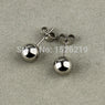 Stainless Steel Stud Earrings Cuff For Wedding