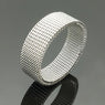 Titanium 8mm Wide Stainless Steel Ring
