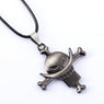 White beard Edward Anime Pendant Necklace