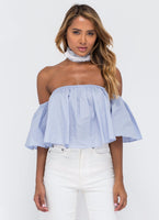 new women butterfly sleeve off shoulder top size sml - sparklingselections