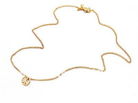 Round Circle Long Chain Necklace for Women (SPX0238)