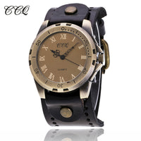 Vintage Reloj Hombre Leather WristWatch for Men