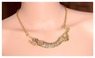 Gold Long Leopard Collares Pendant Necklaces For Women