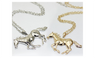 Long Sweater Chain Luxury Horse Pendant Necklace For Women