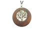 Life Tree Wooden Fashion Pendant Necklace