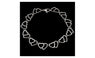 Stainless Steel Double Heart Chain Bracelets (Friendship Wristband)