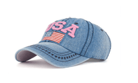 New Fashion Embroidered USA Flag Snap back Hats - sparklingselections