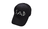 New Casual Letter "SAD" Embroidery Cotton Cap for Unisex - sparklingselections