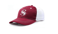 New S Letter Printed Hip-Hop Adjustable Cap - sparklingselections