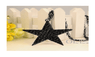 Vintage Brave Black Star Cool Necklace for Women