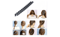 Roller Hook With Magic Hair Twist Styling Bun Maker Hair Band Accessories - sparklingselections