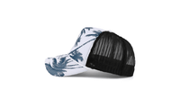 New Coconut Tree Printed Flat Hat for Unisex - sparklingselections