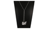 Sliver Plated Butterfly Chokers Pendant Fashion Necklace For Women