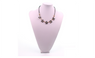 Luxury Gem Flowers Design Rhinestones Maxi Big Pendant Necklace