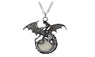 Glow In Dark Luminous Dragon Punk Pendant Necklace