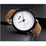 New Business Casual Leather Simple Fashion Band Wrist Watch