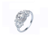 New Couple Wedding Ring Jewelry Silver Fashion Rings Set For Women - sparklingselections