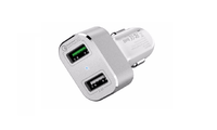 New Dual USB Quick Car Charger adapter for Smart Phone - sparklingselections