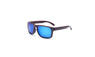 Fashionable Texture Wood Reflective Sunglass