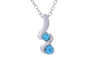 Sprout Crystal Fashion Pendant Necklaces