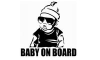 Baby On Board Creative Fashion Car Sticker - sparklingselections