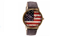 Casual American Flag Dress Quartz Watch - sparklingselections