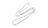 Silver Ball Beads Chain Necklace For Women - sparklingselections
