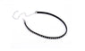 New Black Cord Rivet Choker Charm Pendant Necklace