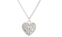 Sweetheart Cat Footprint Pendant Necklace For Women - sparklingselections
