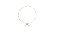 New Fashion Bird Gold Color Torques Choker Necklace - sparklingselections