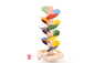 Colorful Building Blocks Tree Marble Ball Run Track Baby Game