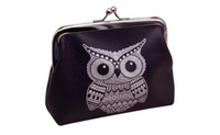 Leather Animal Printed women Card Holder Purse For Women