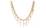 New Elegant Gold Plated Crosses pendant Necklace for Women